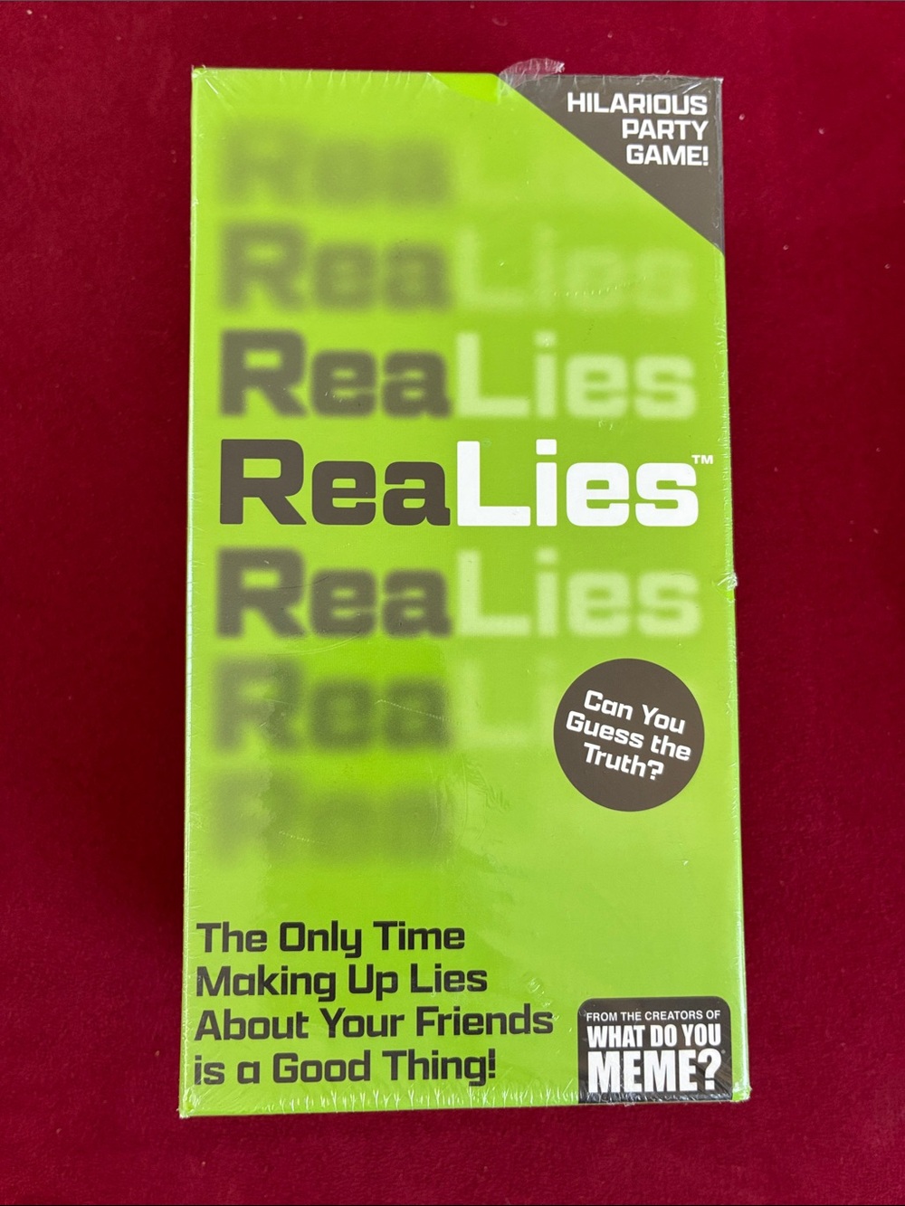 Real Lies Party Game NWT